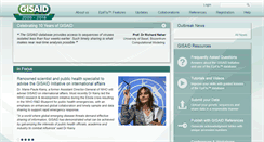 Desktop Screenshot of gisaid.org